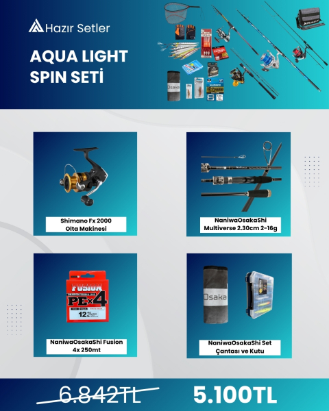Aqua Light Spin Seti - 1