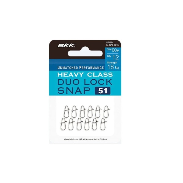 BKK DUOLOCK SNAP-51 NO:1 12 PCS - 1