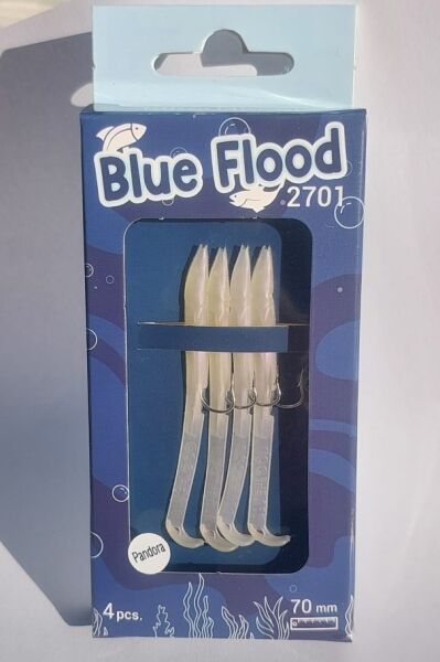 BLUE FLOOD PANDORA 70MM 4 PCS SİLİKON YEM - 1