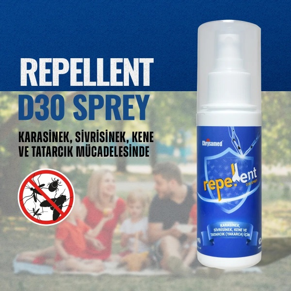 CHRYSAMED REPELLENT SİVRİSİNEK KOVUCU SPREY 100ML - 1