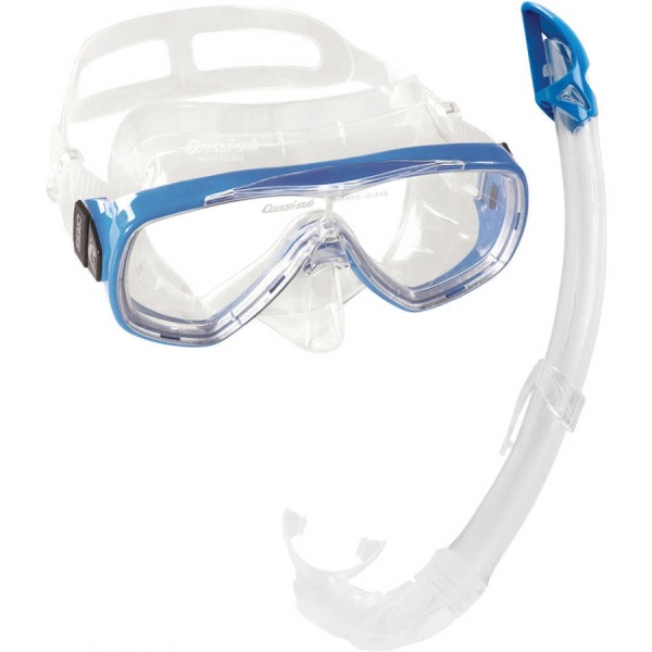 CRESSI ONDA MARE BLUE MASKE ŞNORKEL SET - 1