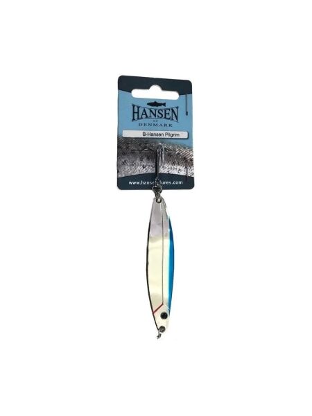 Hansen Pilgrim 7.8cm 14g Kaşık Silver/Blue - 1