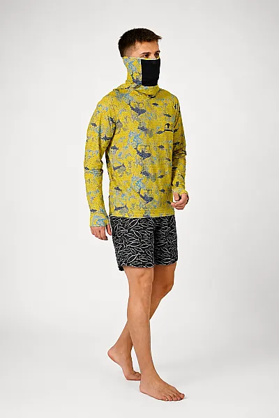 NaniwaOsakaShi Animal Lemon Venom UV Performance Hoodie M - 4