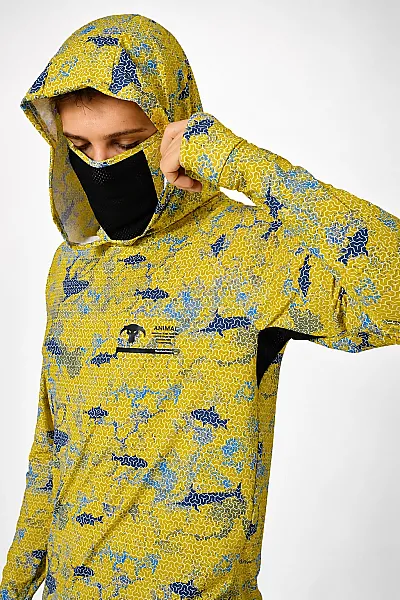 NaniwaOsakaShi Animal Lemon Venom UV Performance Hoodie XL - 1