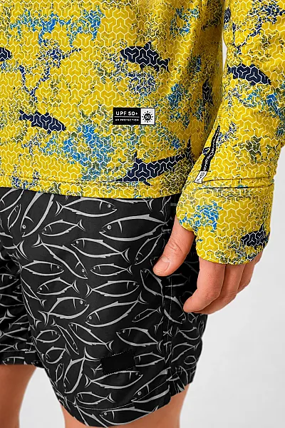 NaniwaOsakaShi Animal Lemon Venom UV Performance Hoodie XXL - 7