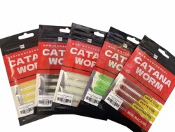NaniwaOsakaShi Catana Worm 8cm Glow 10Pcs - 5