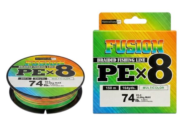 NaniwaOsakaShi Fusion 8X 150MT 0,13MM Multi Color - 1