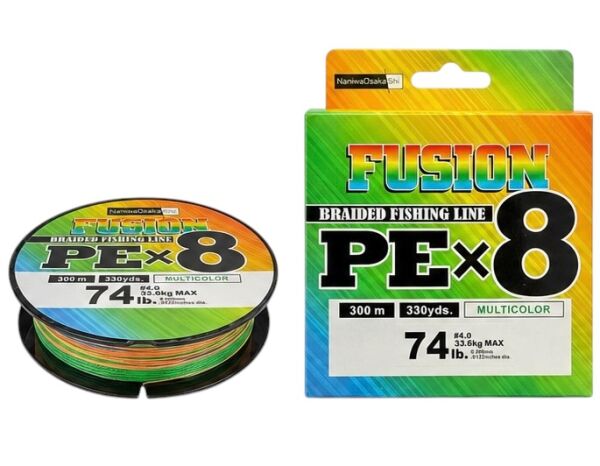 NaniwaOsakaShi Fusion 8X 300MT 31MM Multi Color - 1