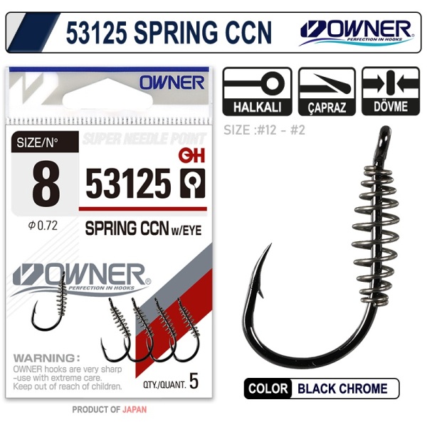 OWNER 53125 No:8 Spring Ccn Eye Bc - 1