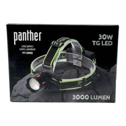 PANTHER PT-5993 USB ŞARJLI KAFA LAMBASI - 7