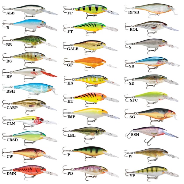 RAP.SHAD RAP DEEP RUN.70MM HT - 1