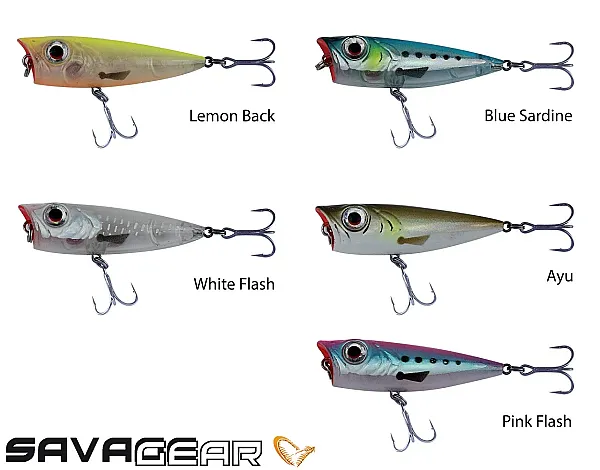 Savage Gear 3D Minnow Pop Walker 43 4,3cm 4g Ayu - 2