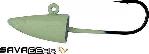 Savage Gear LRF Micro Sandeel Jighead Glow 3g #8 4 - 1