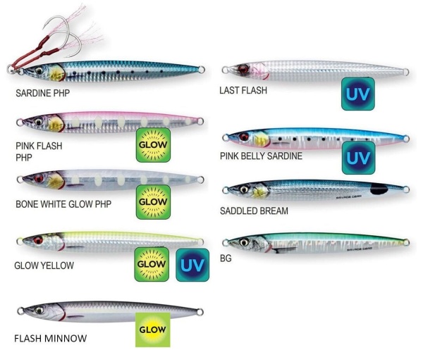 SG 3D Slim Jig Minnow 60gr 12,5cm Pink Flash Php - 1