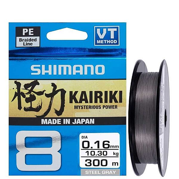 Shımano Kairiki 8 150m Steel Gray 0.060mm/5.3kg - 1