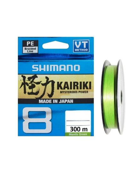 SHIMANO KAIRIKI 8 300M MANTIS GREEN 0,215MM /20.8KG - 1