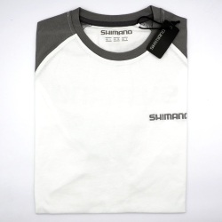 Shimano SHM Short Sleeve T-Shirt White L - 2