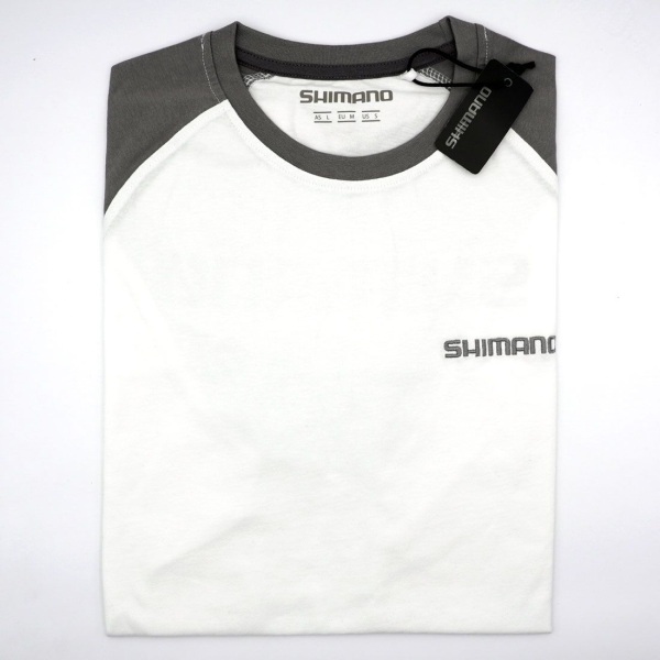 Shimano SHM Short Sleeve T-Shirt White L - 2