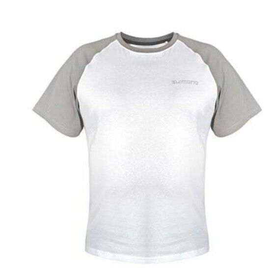 Shimano SHM Short Sleeve T-Shirt White XL - 1