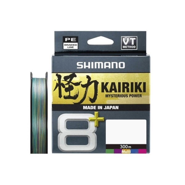 ShimanoLine Kairiki 8+ 300m 0.315mm 37.1kg MultiC. - 1