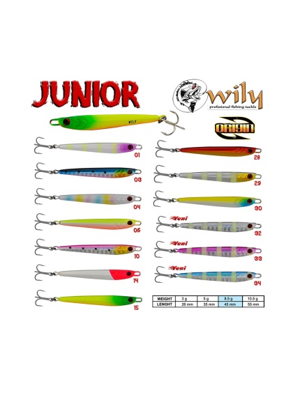 Wily Junior Jig 8,5gr 4,5cm CL:06 - 1