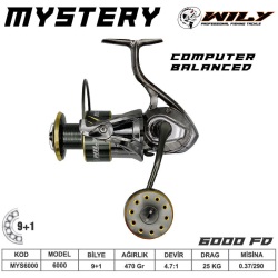 Wily Mystery 5000 Spin Olta Makinası 9+1 bb - WİLY